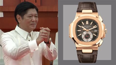 bongbong marcos wrist watch value